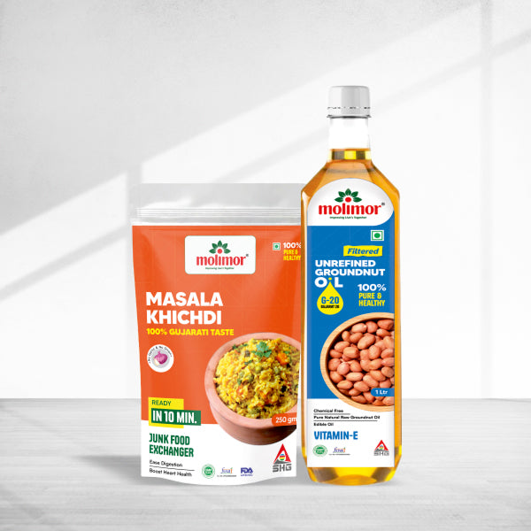 Masala khichdi & Unrefined Groundnut oil 1ltr | Combo