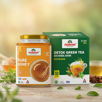 Pure Honey 250g & Detox Green Tea | Crazy Deal