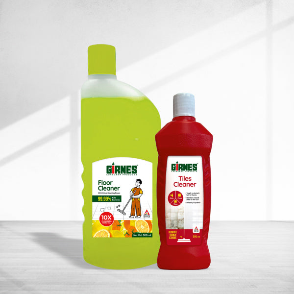 Tiles Cleaner 500ml & Disinfectant Floor Cleaner 1ltr | Combo