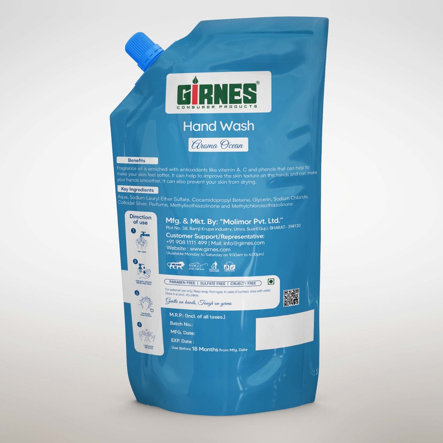 Aroma Ocean Hand Wash