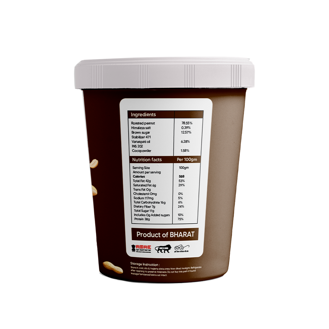 Dark Chocolate Peanut Butter Creamy 500g | 38g Protein