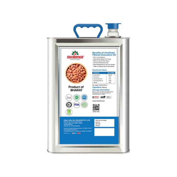 Cold Pressed Groundnut Oil