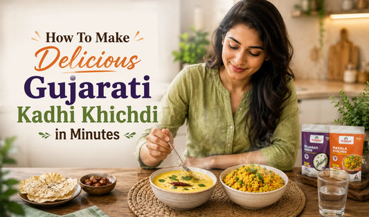 How To Make Delicious Gujarati Kadhi And Khichdi In Minutes