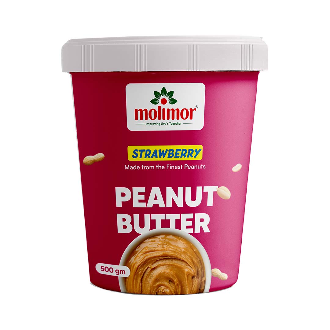 Creamy Strawberry Peanut Butter 500g