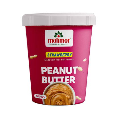 Creamy Strawberry Peanut Butter 500g