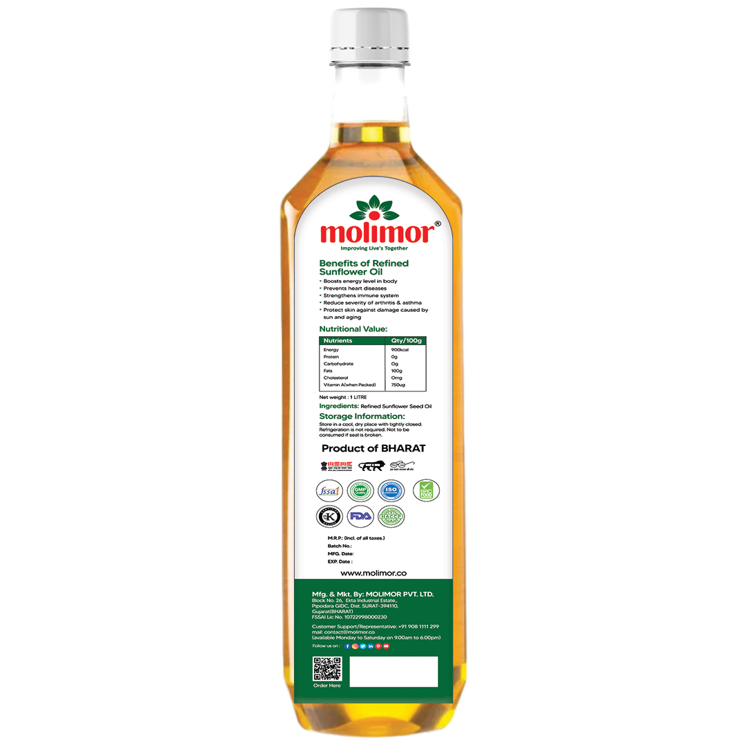 Cold Pressed Sunflower Oil