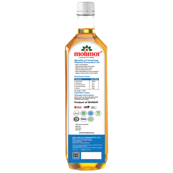 Cold Pressed Groundnut Oil