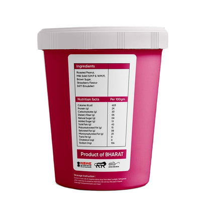 Creamy Strawberry Peanut Butter 500g