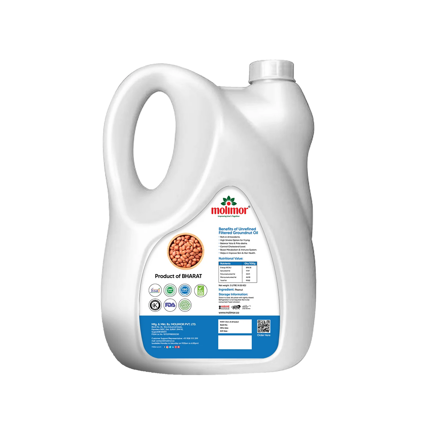 ingradients-unrefined-groundnut-oil-5ltr-Molimor